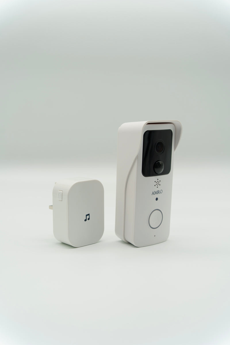 Amro Smart Video Doorbell - White